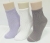 Bamboo reverse knit ankle sock