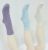Colorful BAMBOO mesh designed ankle sock