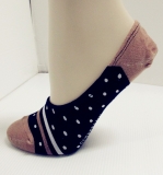 Men cotton invisible shoe liner socks