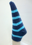Unisex stripe anti slip 5 toe yoga pilates sock